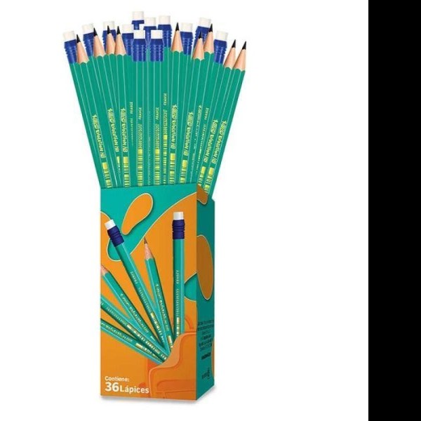 LAPIZ GRAFITO SMAD. 2 EVOLUTION VDE BIC C36 PZAS. C30